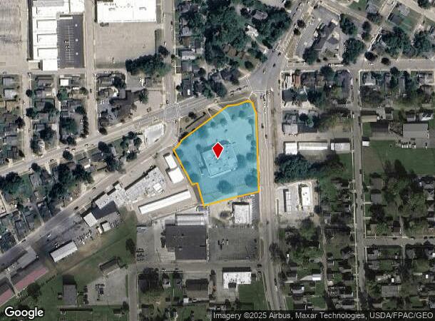  20 W Market St, Troy, OH Parcel Map