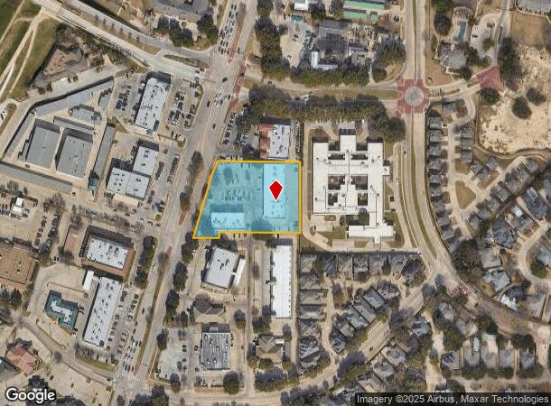  2743 S Hulen St, Fort Worth, TX Parcel Map