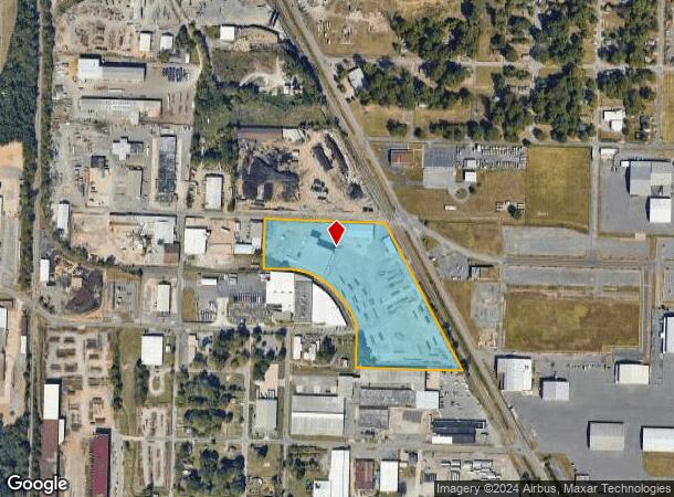  1300 Bond Ave, Little Rock, AR Parcel Map