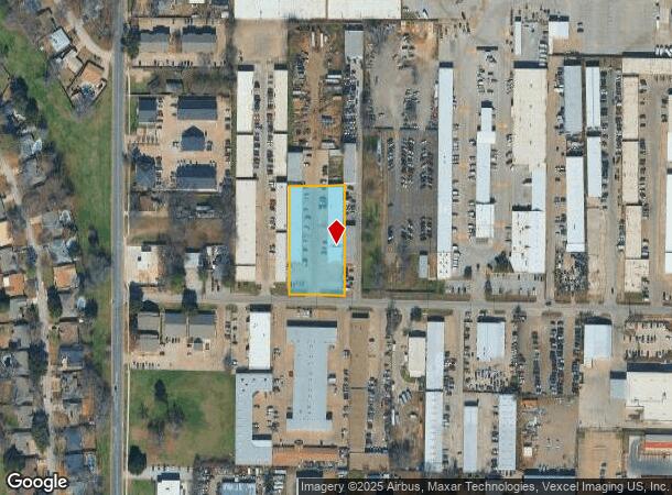  1223 Colorado Ln, Arlington, TX Parcel Map