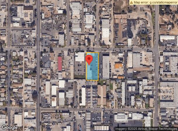  1390 E Burnett St, Signal Hill, CA Parcel Map