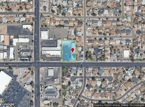  4220 W Northern Ave, Phoenix, AZ Parcel Map