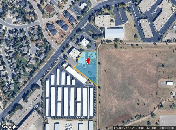  4945 N 30Th St, Colorado Springs, CO Parcel Map