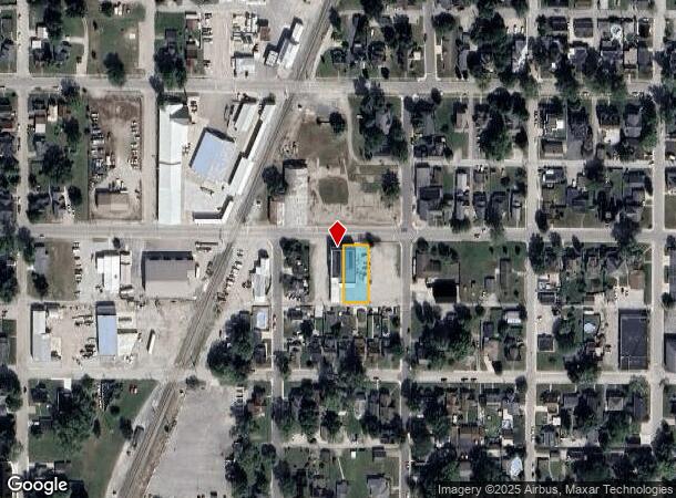  610 W Washington St, Bluffton, IN Parcel Map
