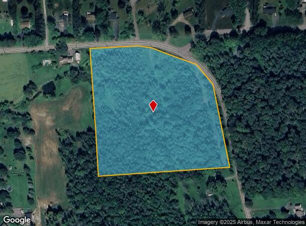  Meeker Hill Rd, La Fayette, NY Parcel Map