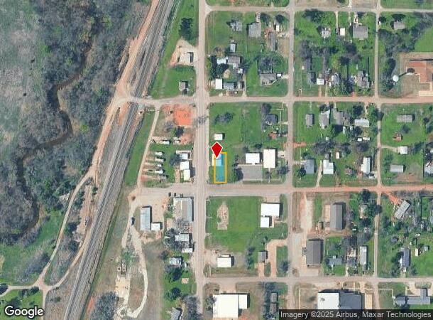 117 E Main, Orlando, OK Parcel Map