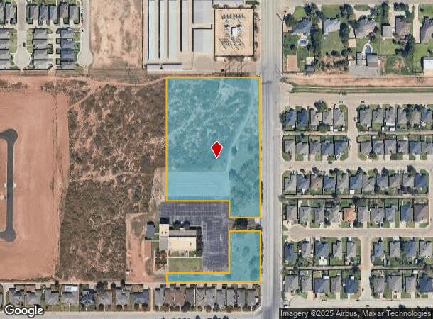 10702 Frankford Ave, Lubbock, TX Parcel Map