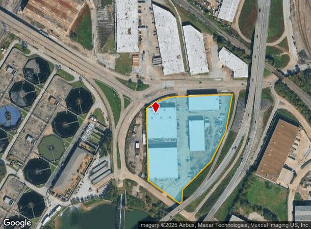 7202 Clinton Dr, Houston, TX Parcel Map