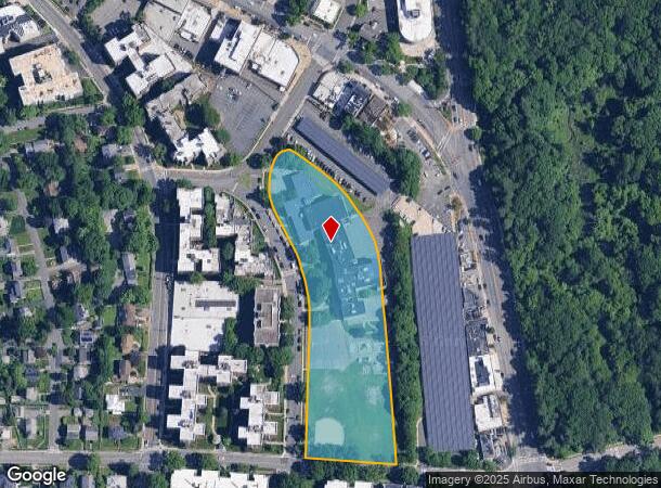 102 Bryant Ave, White Plains, NY Parcel Map