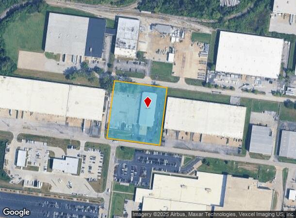 9015 Frost Ave, Saint Louis, MO Parcel Map