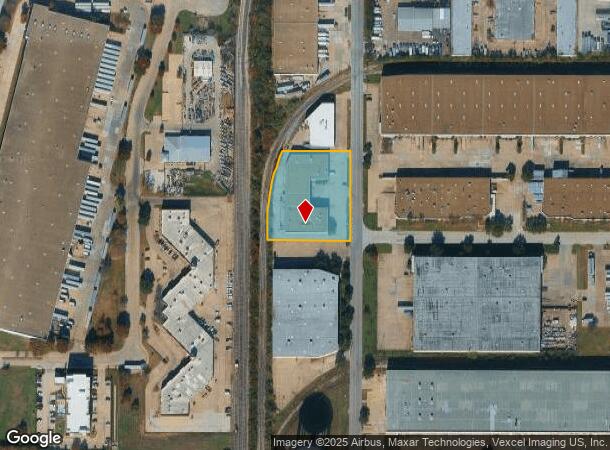  2425 109Th St, Grand Prairie, TX Parcel Map