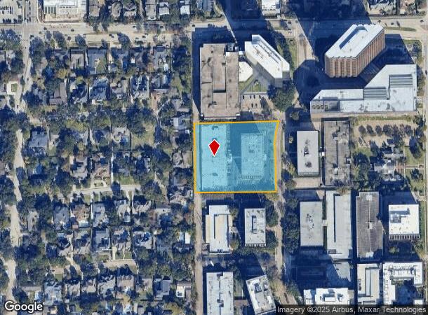  1770 Saint James Pl, Houston, TX Parcel Map