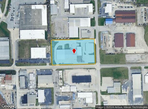  5105 Industrial Rd, Fort Wayne, IN Parcel Map