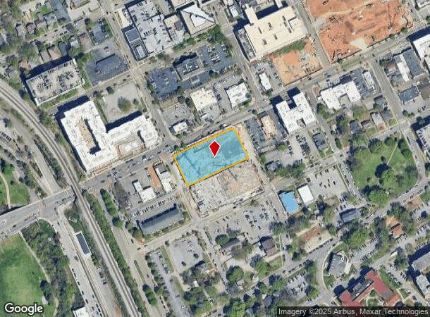  2136 Cumberland Ave, Knoxville, TN Parcel Map