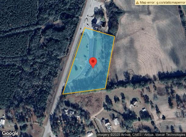  1134 Burtons Ferry Hwy, Sylvania, GA Parcel Map