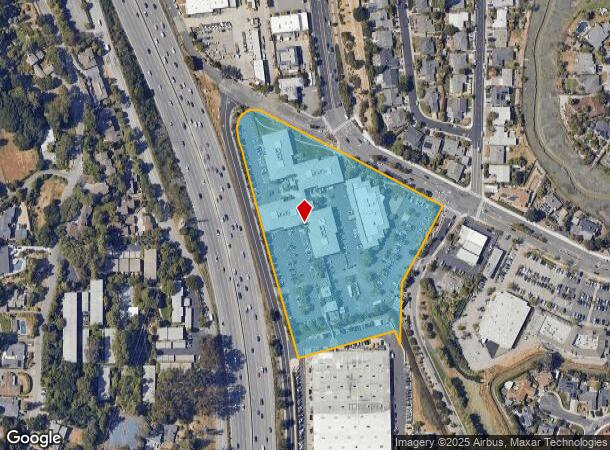  5627-5651 Paradise Dr, Corte Madera, CA Parcel Map