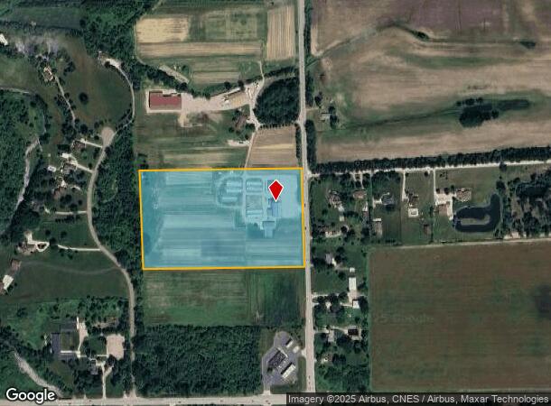 69475 Romeo Plank Rd, Armada, MI Parcel Map