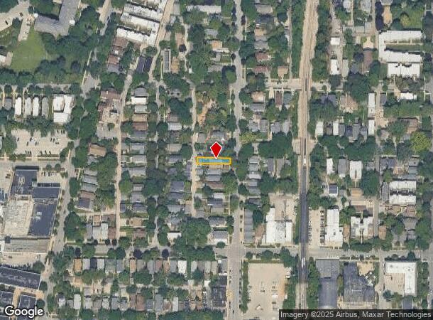  2026 Maple Ave, Evanston, IL Parcel Map