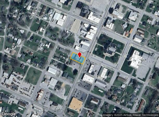 202 S Main St, Brownstown, IN Parcel Map