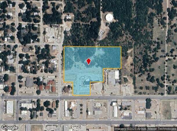  1031 E Hubbard St, Mineral Wells, TX Parcel Map
