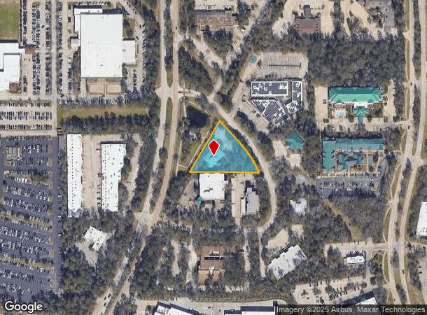 1000 Evergreen Cir, Spring, TX Parcel Map