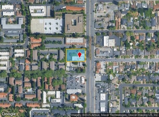 2165 S Bascom Ave, Campbell, CA Parcel Map