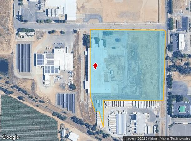  1485 E Curtis Ave, Reedley, CA Parcel Map