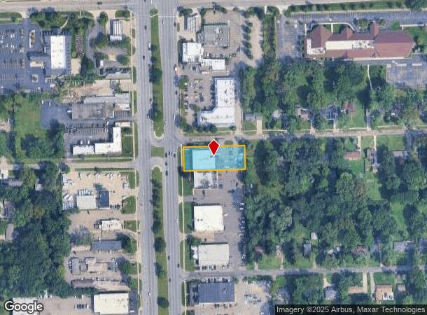  22476 Telegraph Rd, Southfield, MI Parcel Map