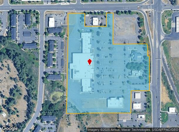  2710 1St St, Cheney, WA Parcel Map