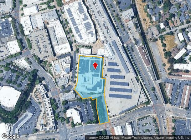 Broadway Ln, Walnut Creek, CA Parcel Map