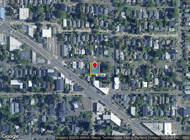  5912 Se Gladstone St, Portland, OR Parcel Map