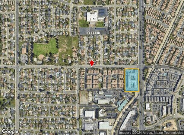  10459 Church St, Rancho Cucamonga, CA Parcel Map