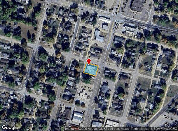 1726 N 2Nd St, Clinton, IA Parcel Map