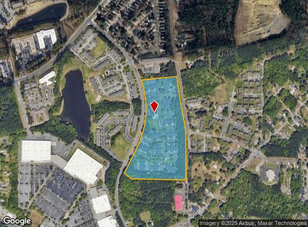 3800 Meriwether Dr, Durham, NC Parcel Map