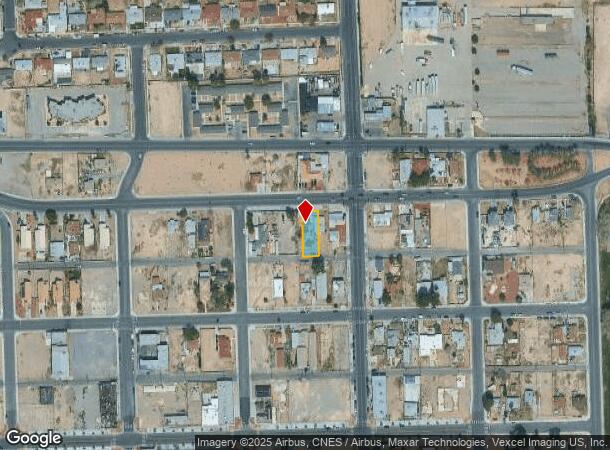 407 Harrison Ave, Las Vegas, NV Parcel Map