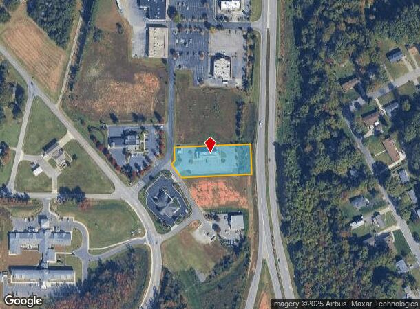  1519 Freeway Dr, Reidsville, NC Parcel Map