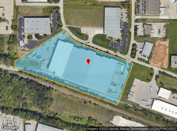 13433 Centech Rd, Omaha, NE Parcel Map