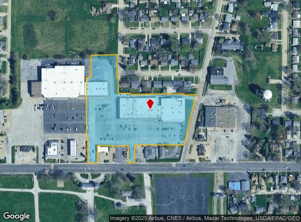  2720 W Locust St, Davenport, IA Parcel Map