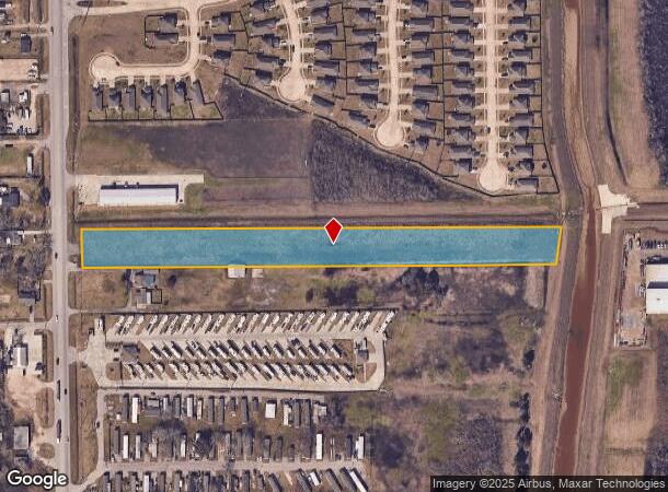  5519 Fm 2004 Rd, Hitchcock, TX Parcel Map