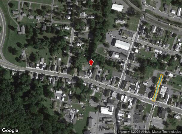  21 E Main St, Thurmont, MD Parcel Map