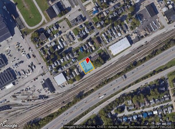  117 1St Ave, South Charleston, WV Parcel Map