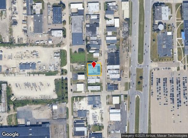 12045 Woodbine, Redford, MI Parcel Map