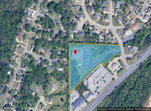  560 Lake Crest Dr, Hoover, AL Parcel Map