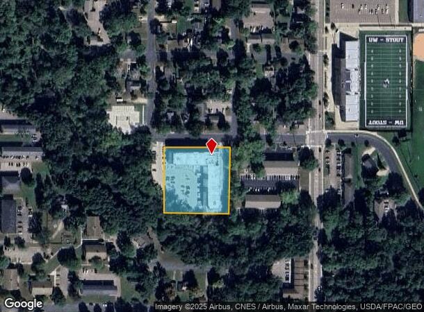 202 17Th Ave W, Menomonie, WI Parcel Map