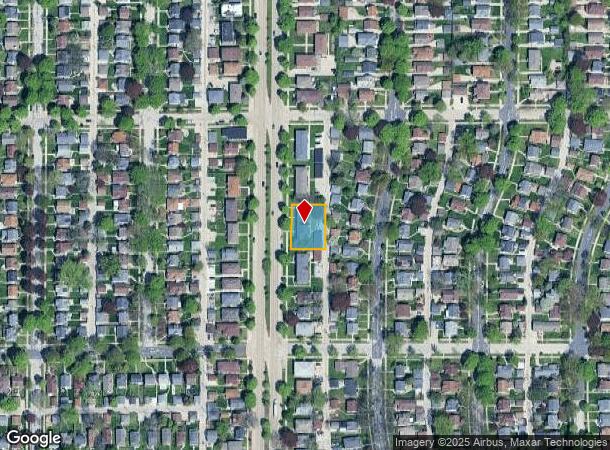  2840 N 76Th St, Milwaukee, WI Parcel Map