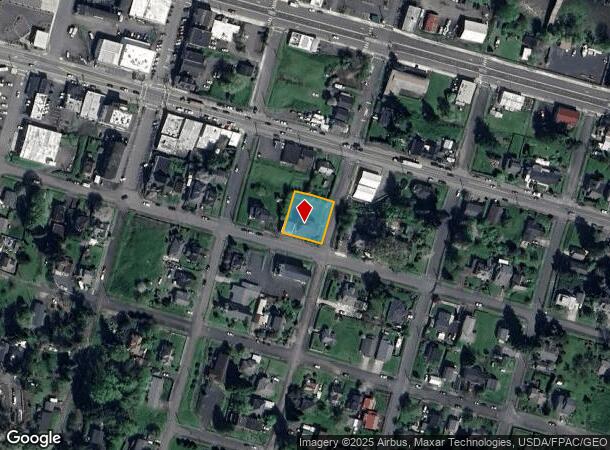  215 E C St, Rainier, OR Parcel Map