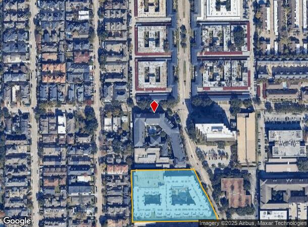  2626 Fountain View Dr, Houston, TX Parcel Map