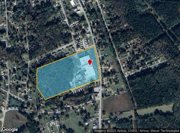  308 Church St, Honea Path, SC Parcel Map