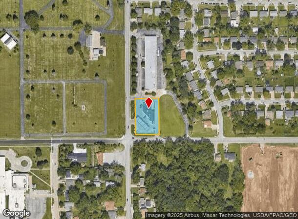  7613 S 36Th St, Bellevue, NE Parcel Map