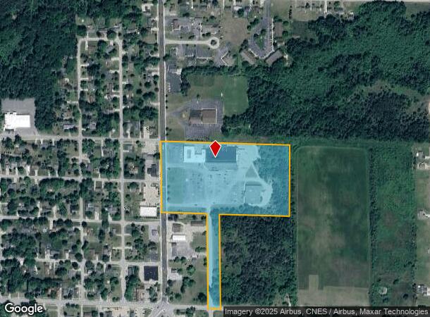 1204 N State St, Gladwin, MI Parcel Map
